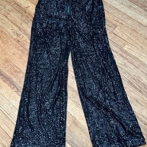 Stretch Sequin Pants